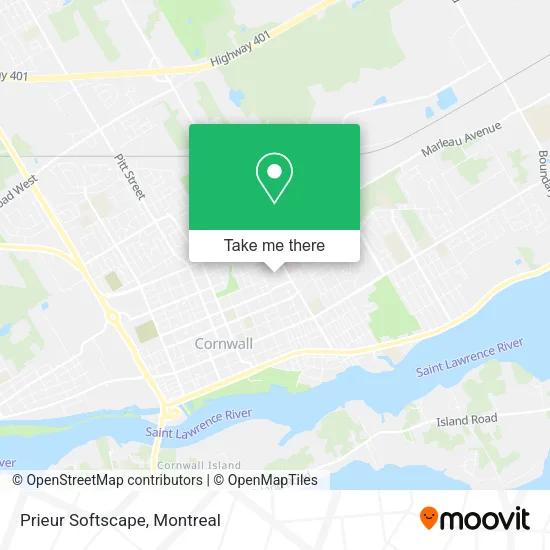 Prieur Softscape map