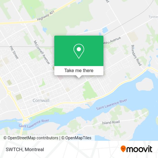 SWTCH map