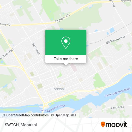 SWTCH map