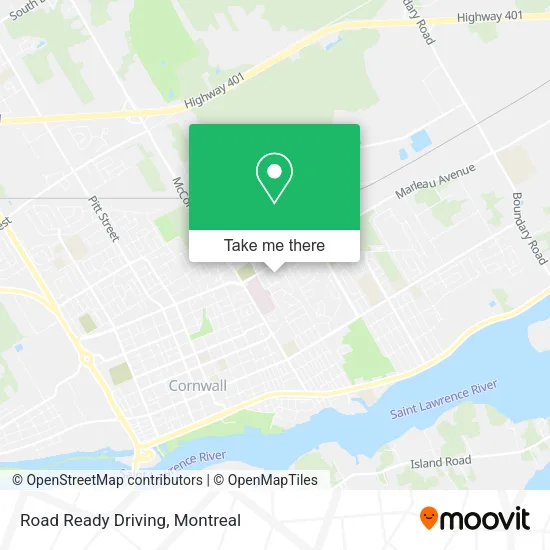 Road Ready Driving map