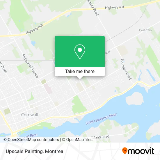 Upscale Painting map