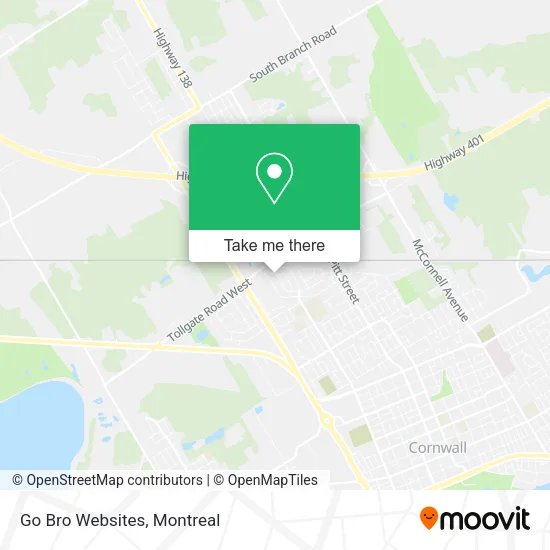 Go Bro Websites map