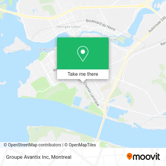 Groupe Avantix Inc map