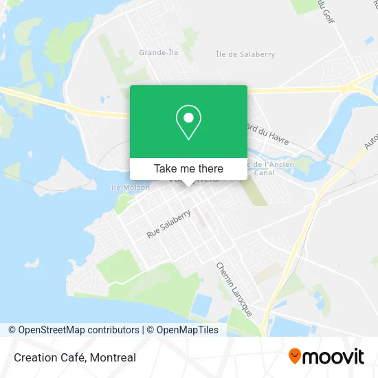 Creation Café map