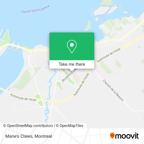 Marie's Claws map