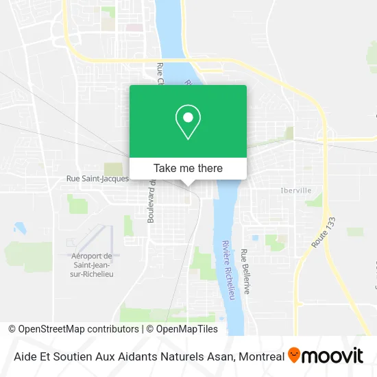 Aide Et Soutien Aux Aidants Naturels Asan map