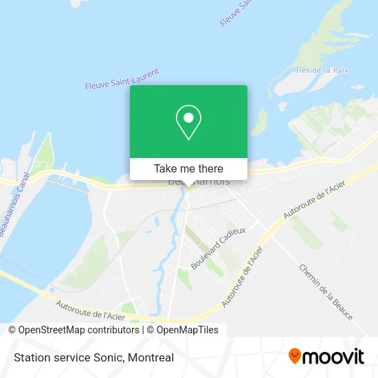 Station service Sonic map