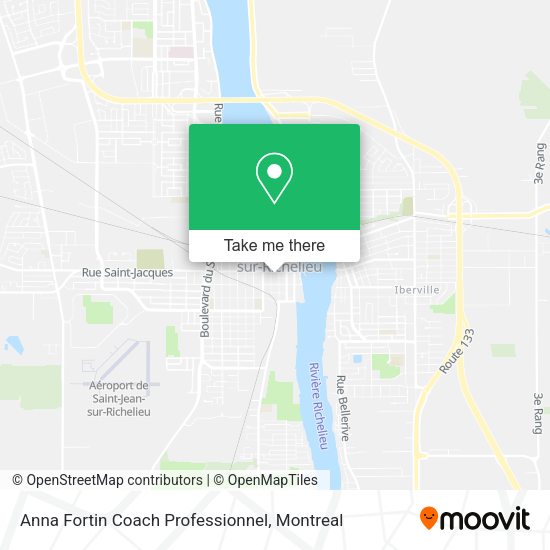 Anna Fortin Coach Professionnel map
