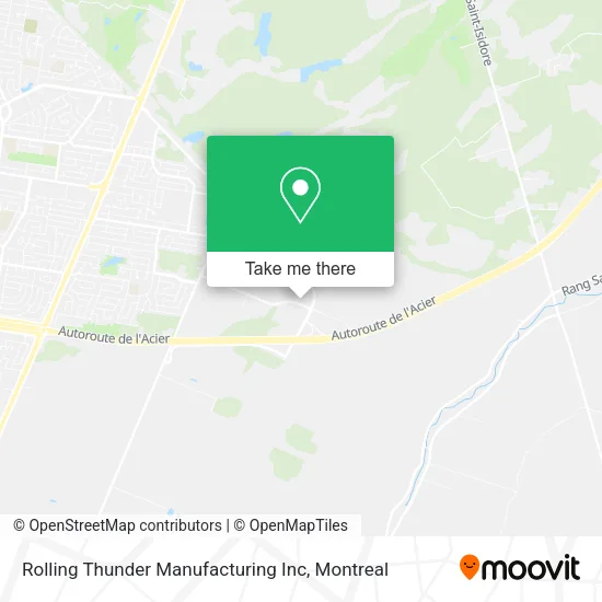 Rolling Thunder Manufacturing Inc map