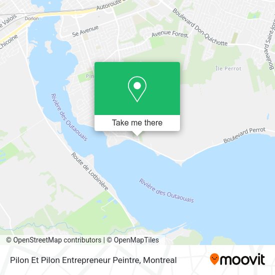 Pilon Et Pilon Entrepreneur Peintre map