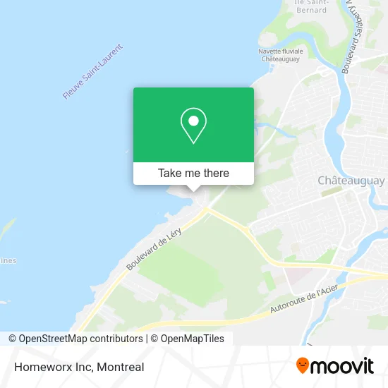 Homeworx Inc map