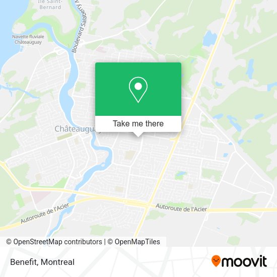 Benefit map