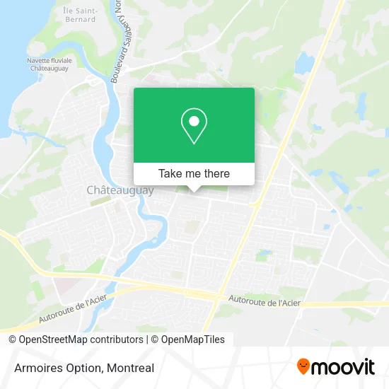 Armoires Option map