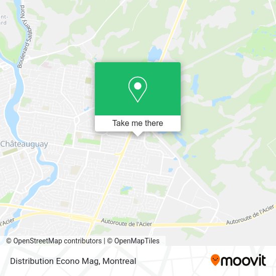 Distribution Econo Mag map
