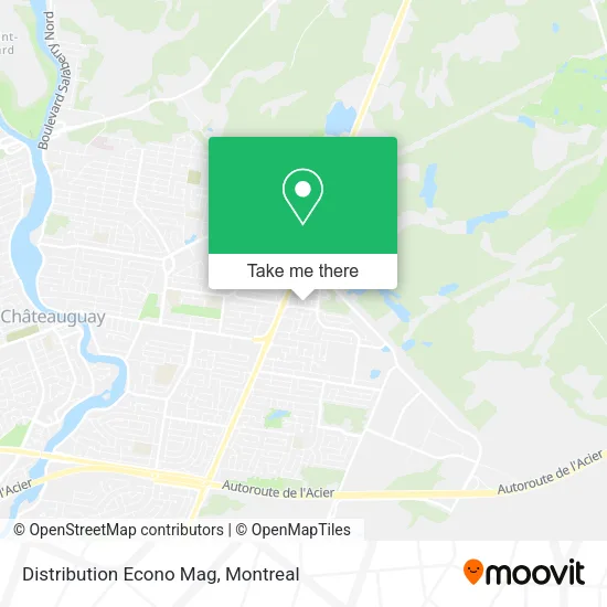 Distribution Econo Mag map