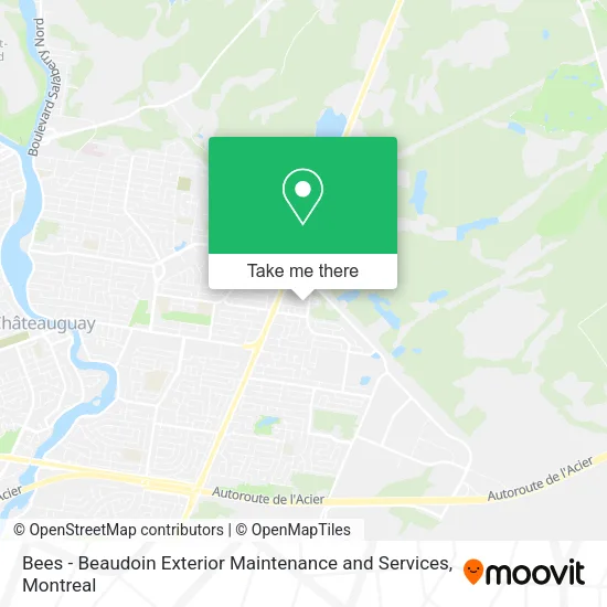 Bees - Beaudoin Exterior Maintenance and Services map