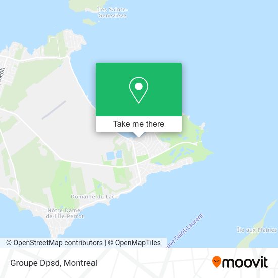 Groupe Dpsd map