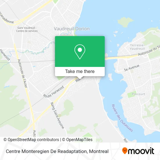 Centre Monteregien De Readaptation map