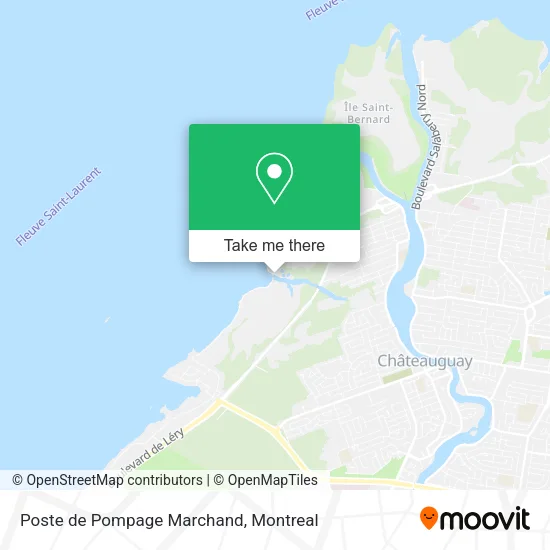 Poste de Pompage Marchand map