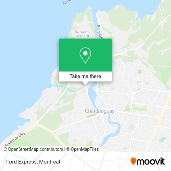 Ford Express map