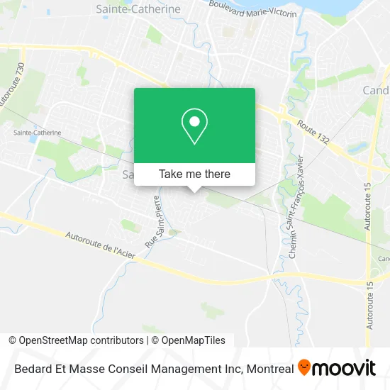 Bedard Et Masse Conseil Management Inc map