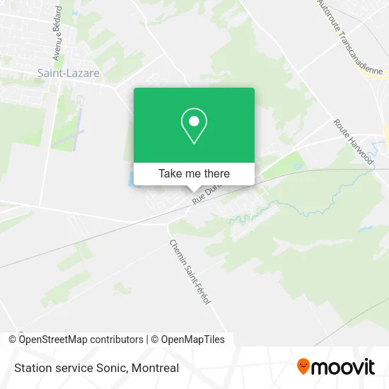 Station service Sonic map