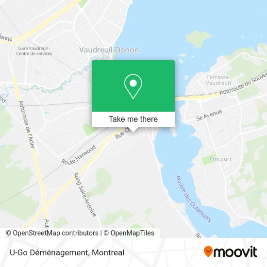 U-Go Déménagement map