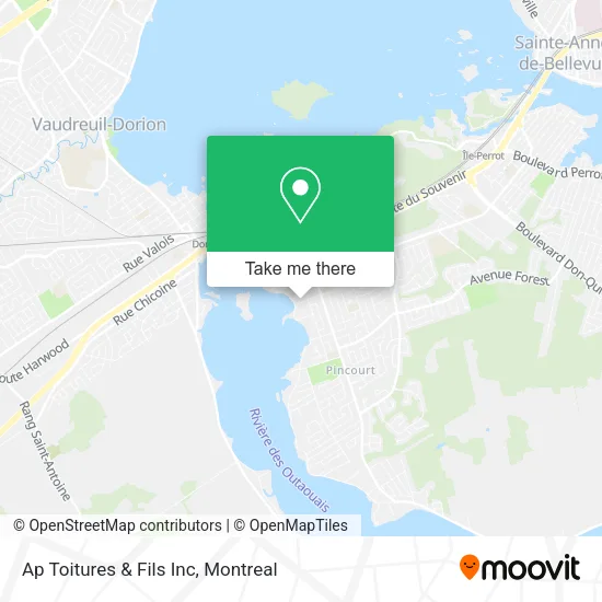 Ap Toitures & Fils Inc map