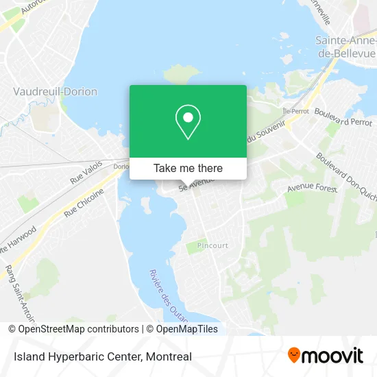 Island Hyperbaric Center map