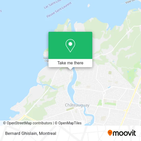 Bernard Ghislain map