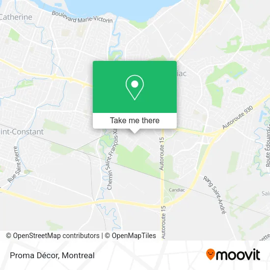 Proma Décor map