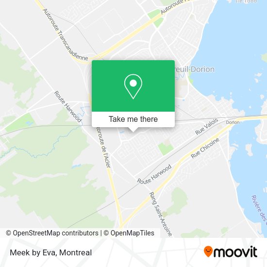 Meek by Eva map