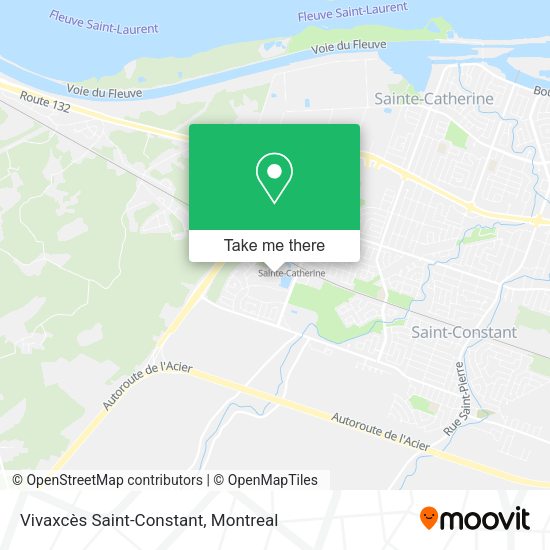 Vivaxcès Saint-Constant map