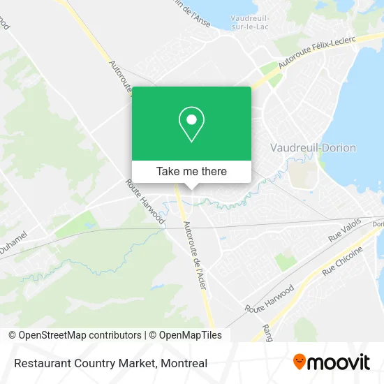 Restaurant Country Market map