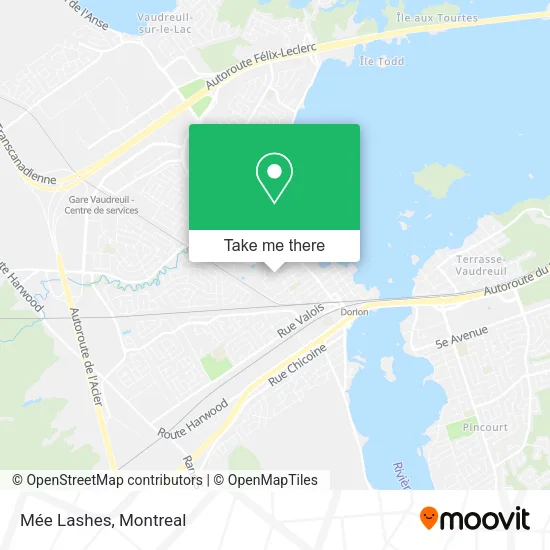 Mée Lashes map