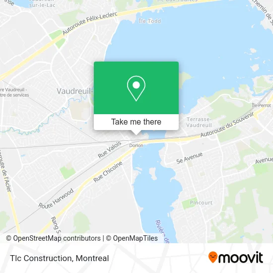 Tlc Construction map