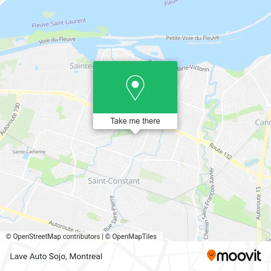 Lave Auto Sojo map