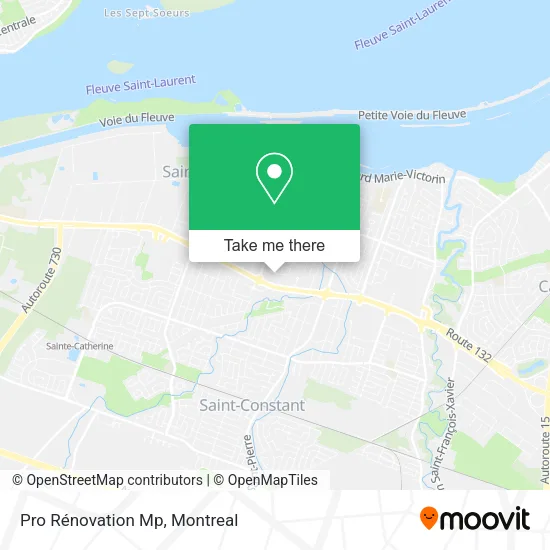 Pro Rénovation Mp map