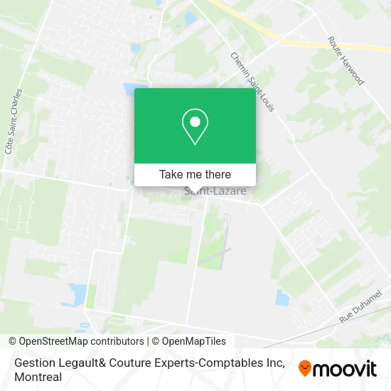 Gestion Legault& Couture Experts-Comptables Inc map