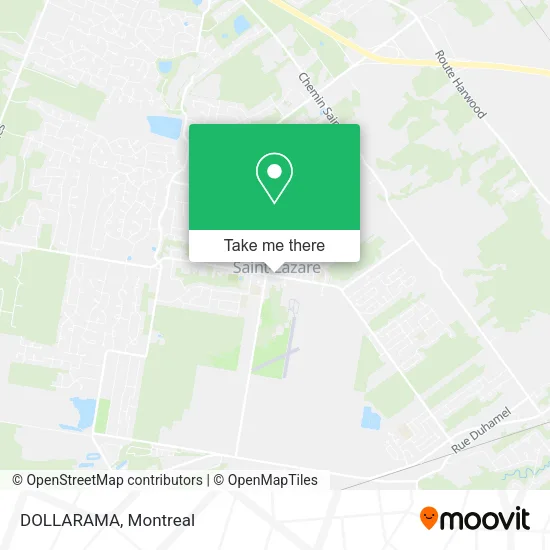 DOLLARAMA map
