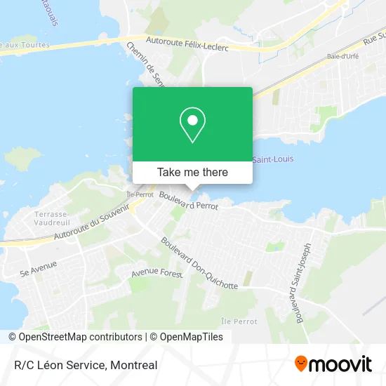 R/C Léon Service map