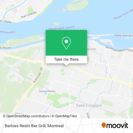 Barbies Resto Bar Grill map