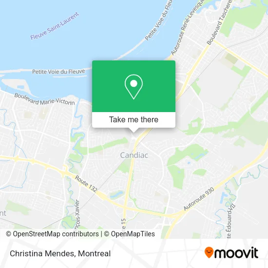 Christina Mendes map