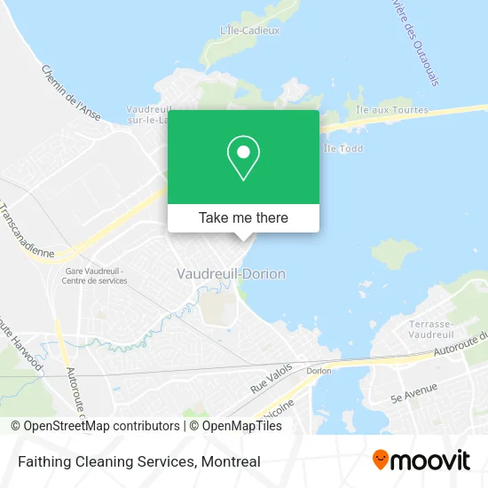 Faithing Cleaning Services map