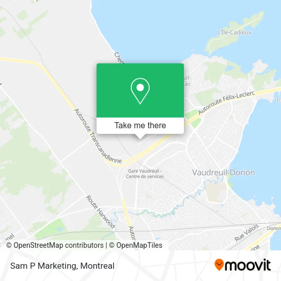 Sam P Marketing map