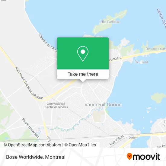 Bose Worldwide map