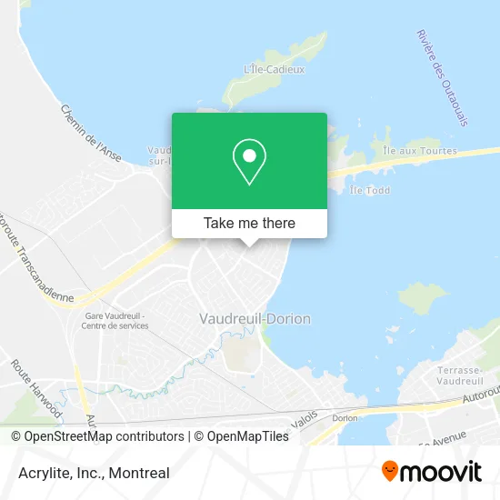 Acrylite, Inc. map