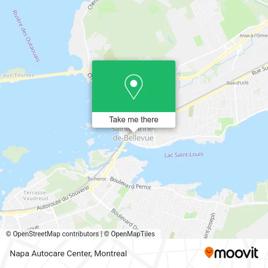 Napa Autocare Center map