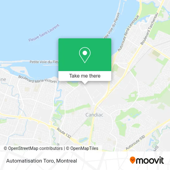 Automatisation Toro map