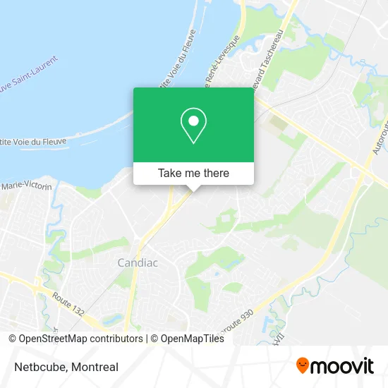 Netbcube map